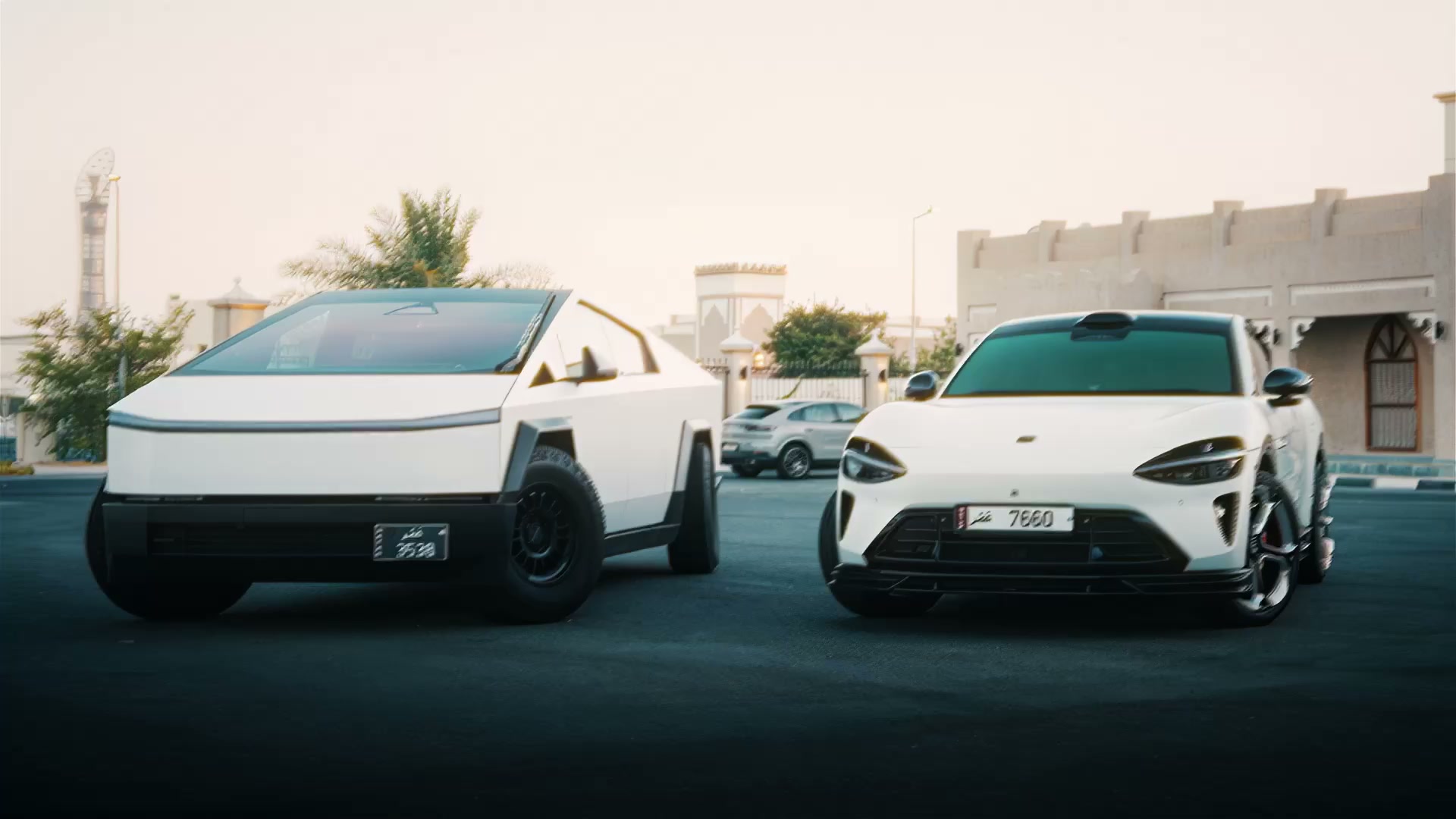 XIAOMI × CYBERTRUCK film still